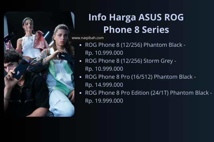 info harga ASUS ROG Phone 8 Series