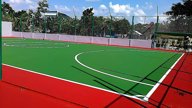 Cat Lantai Lapangan Futsal Bergaransi