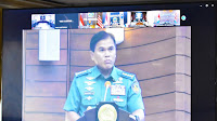 Danlantamal I Ikuti FGD Intergrated Maritime Surveillance Sistem (IMSS) Melalui Vicon