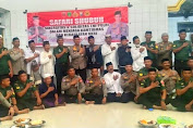 Tingkatkan Sinergitas, Kapolres Soppeng Bersama Dandim Gelar Safari Subuh