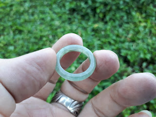 Cincin Batu Giok Jadeite Jade Type A New Origin Burma JDT019