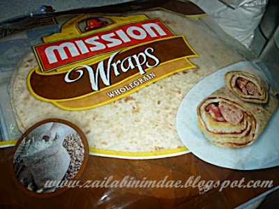 Diari Mekla Seorang WAHM: Lagi Menu Tortilla Wraps