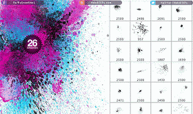 26 فرش فوتوشوب مختصة بالسبلاشات