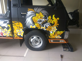 mitsubishi l300  FULL WRAP CUTTING STICKER EDESIGN 