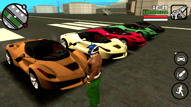 Install Ferrari Laferrari F150 in GTA San Andreas for Android With Images-2020