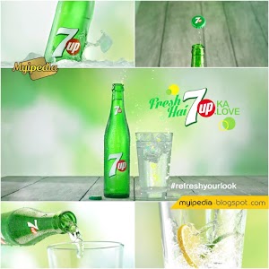 Fresh Hai 7up Ka Love TVC 2016 #Refreshyourlook (Video)