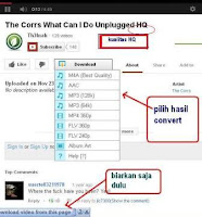 cara download mp3 dari youtube