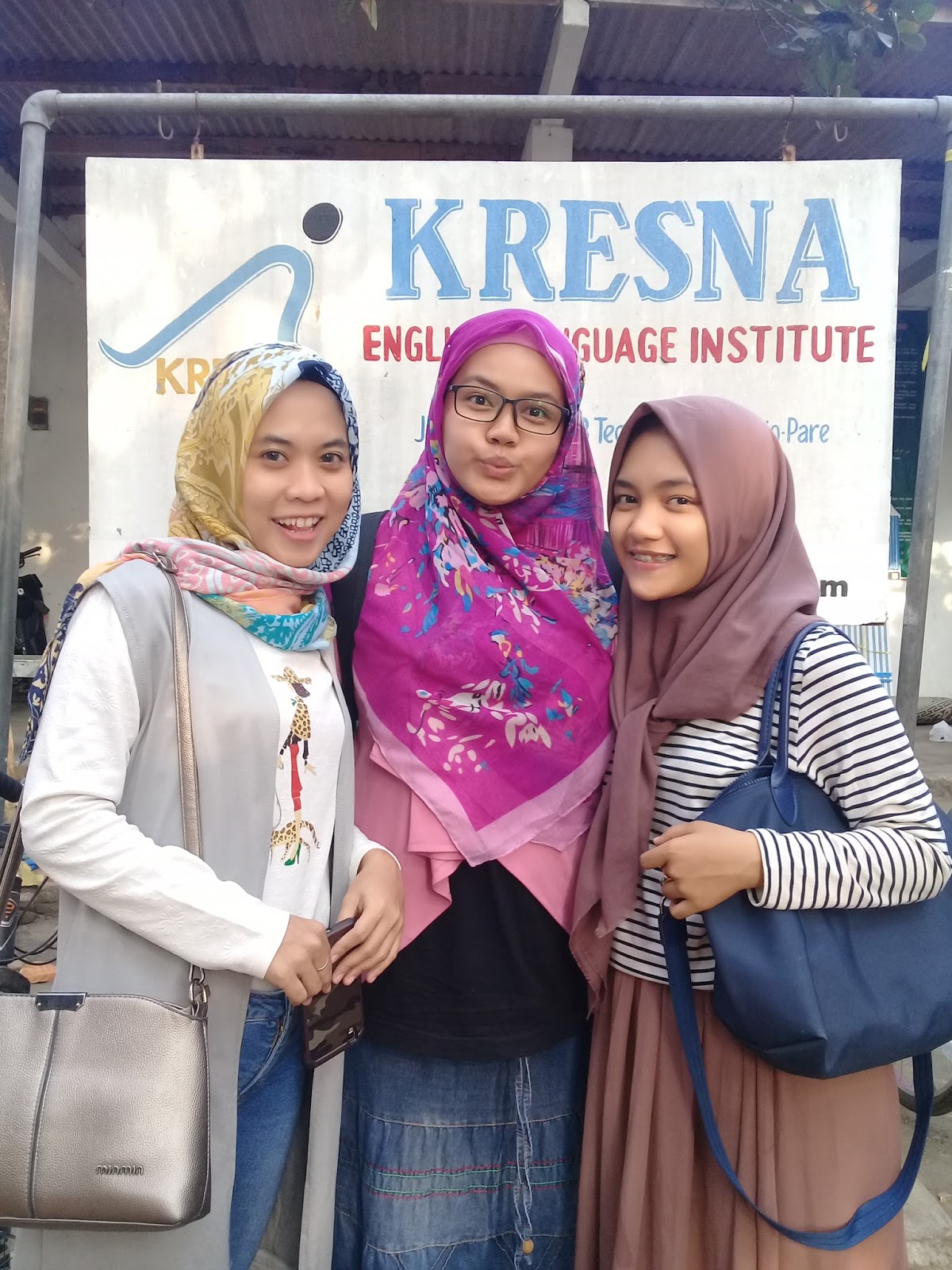 With my besties at Kresna EC