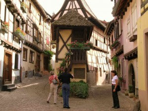 A village in Alsace France