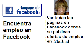 Páginas en Facebook Madrid, en donde se publican ofertas de empleo