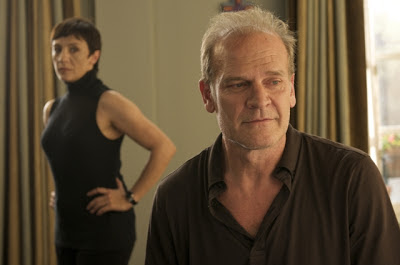 Lluís Homar (as Harry Caine) and Blanco Portillo in Broken Embraces, Directed by Pedro Almodóvar