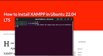 How to install XAMPP in Ubuntu 22.04 LTS