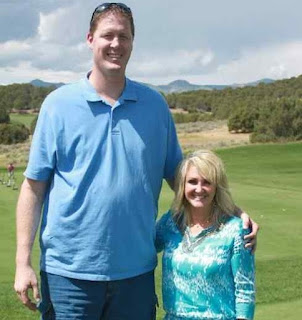 Annette Evertson with her ex-husband Shawn Bradley