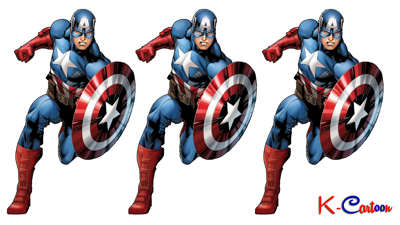  Gambar  HD Captain America Vektor Terbaru K Kartun