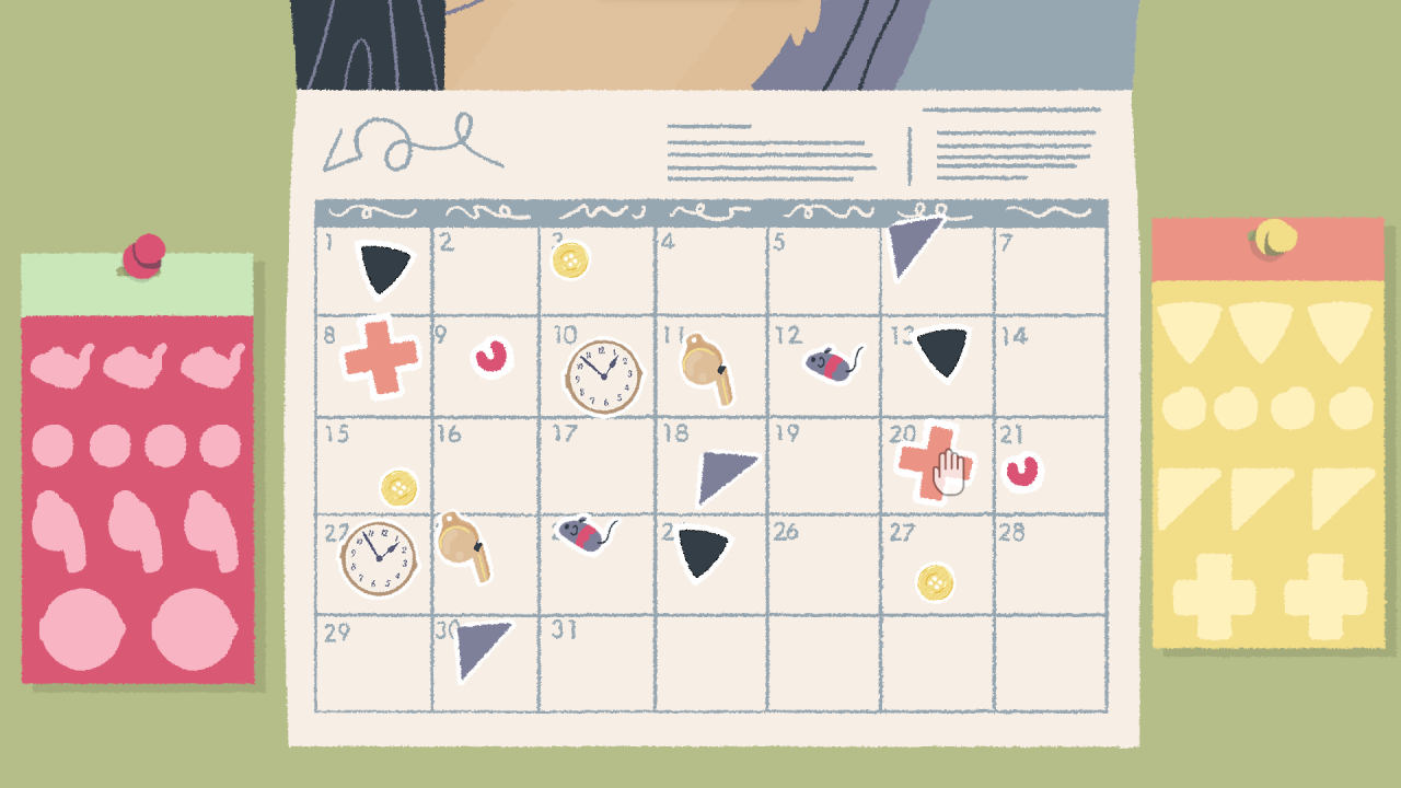 How to Solve Calendar Puzzles in A Little to the Left
