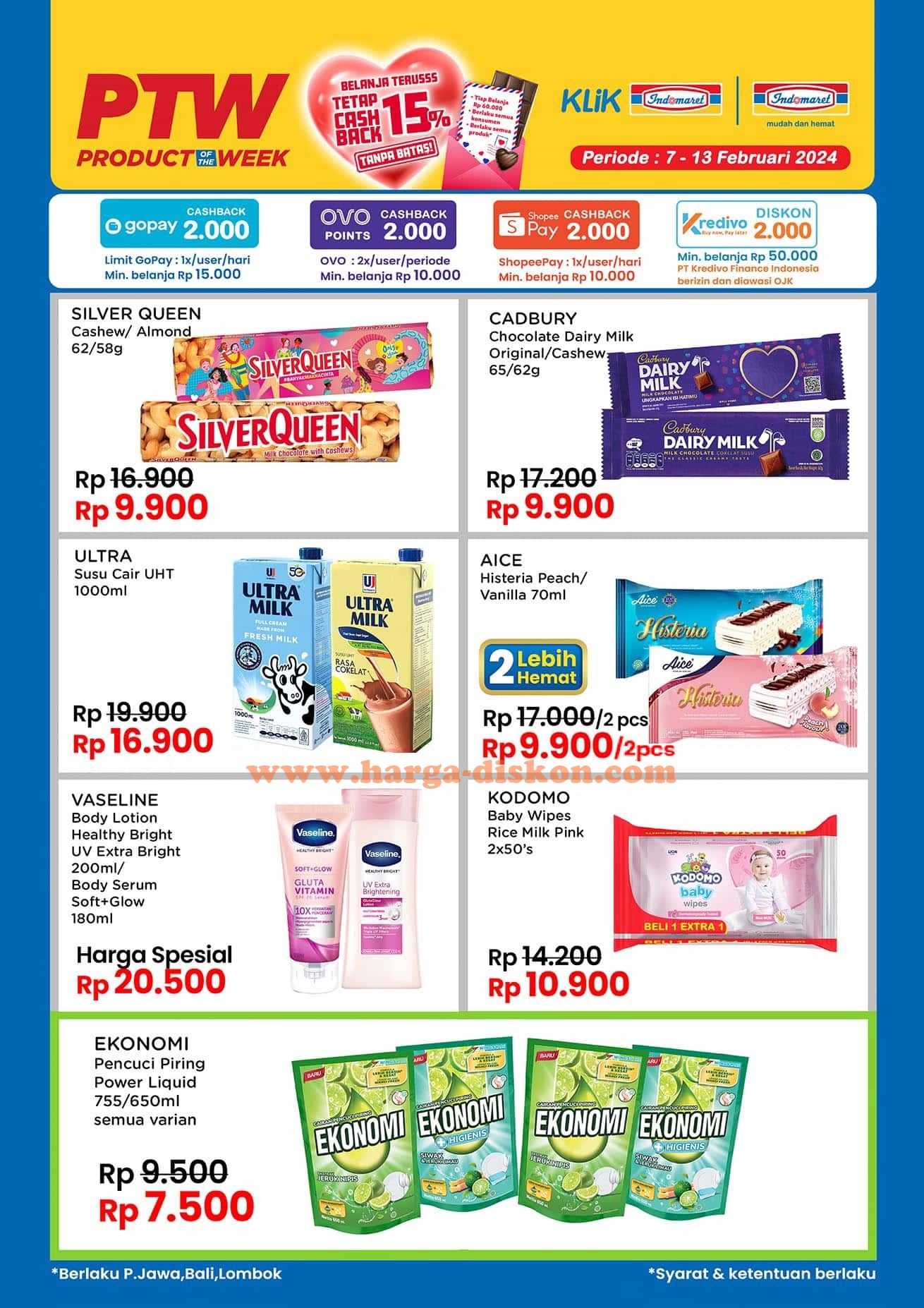 Promo INDOMARET Product of The Week 7 - 13 Februari 2024