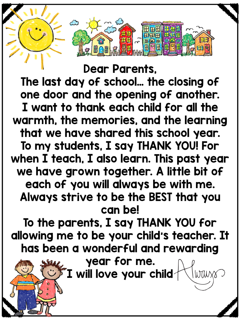 end-of-year-memory-book-letter-to-students-and-parents-love-those-kinders