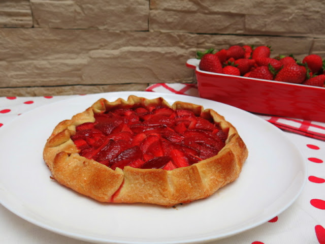 Galette de fresas