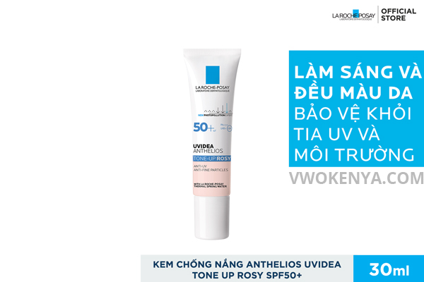 Kem chống nắng nâng tone La Roche - Posay Uvidea Tone - up Rose SPF 50+