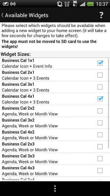 Business Calendar - Android 