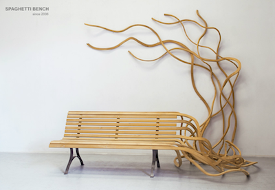 Spaghetti bench