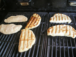 empanadas on the grill