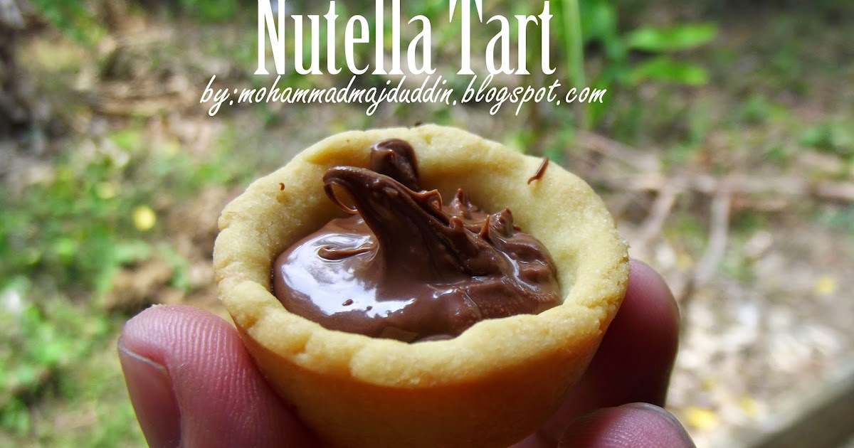 SALAM DUNIA: Resepi Nutella Tart
