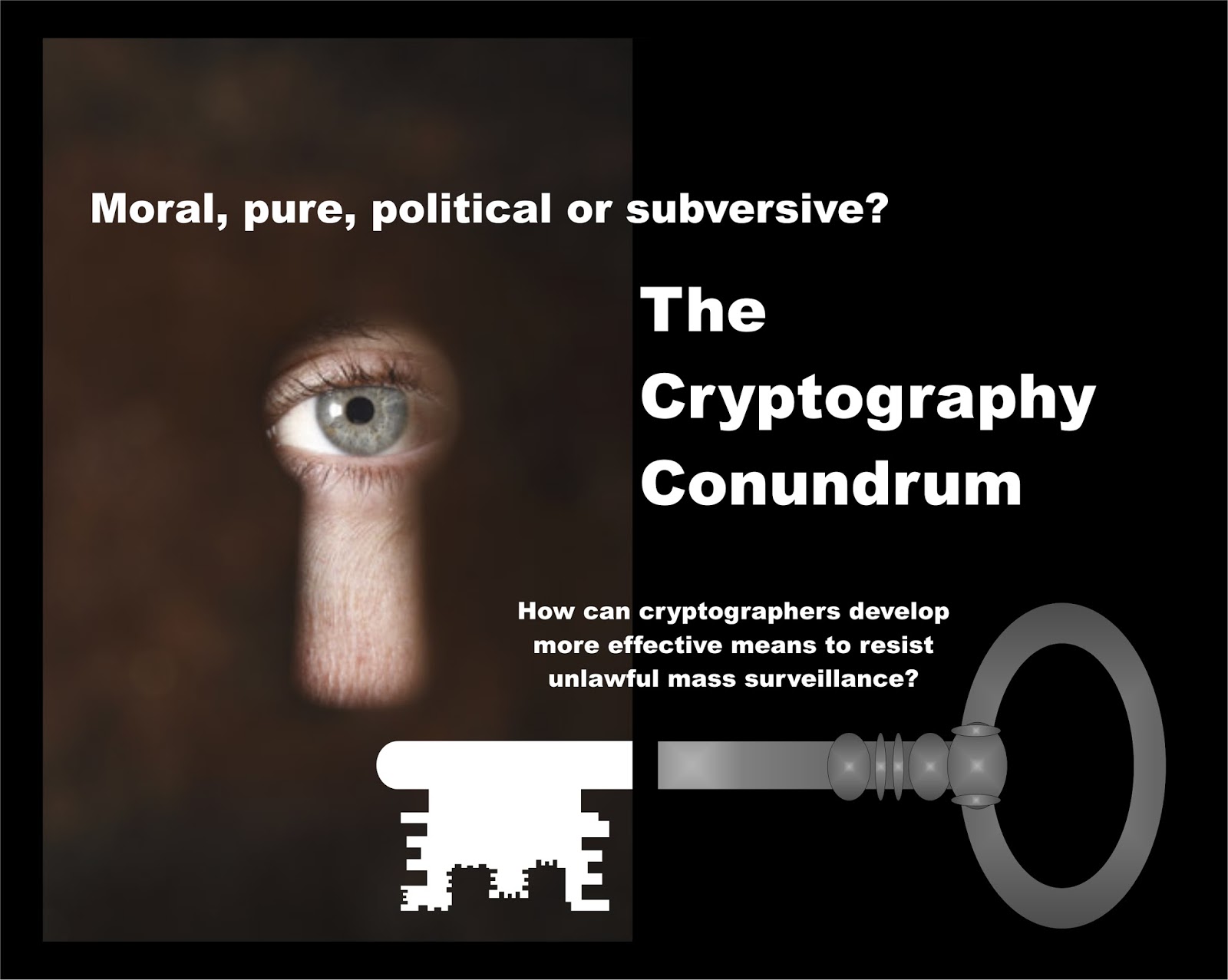 http://alcuinbramerton.blogspot.com/2015/12/the-cryptography-conundrum.html