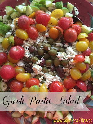 Greek salad, 21 Day Fix, autumn calabrese, clean eating, tosca reno, whole foods, all natural, salad, vanessa.fitness, vanessadotfitness