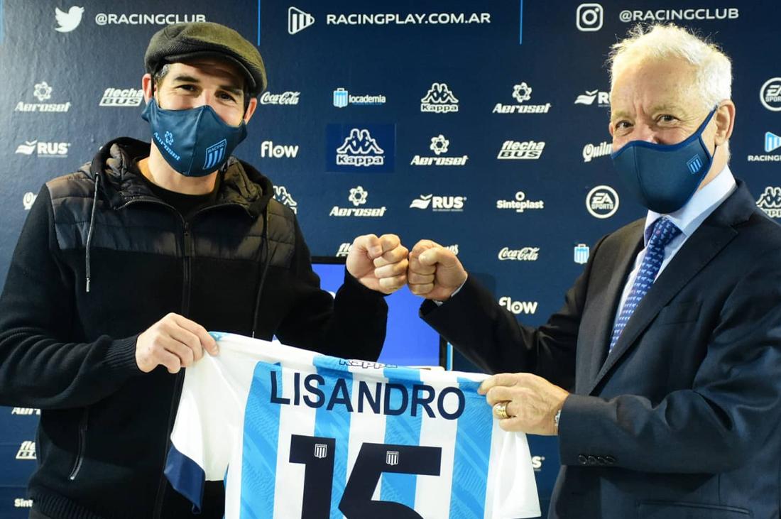 Vuelve el ídolo de Racing: Lisandro López firmó contrato para su tercer ciclo en "La Academia"