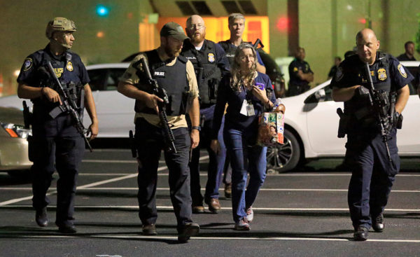 During Street Protest in Dallas Five Police Officers Killed