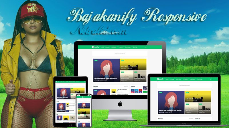 Bajakanify  Responsive Blogger Premium Template