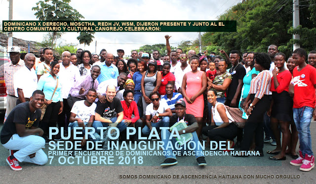 Post Primer Encuentro de Dominicanos de ascendencia Haitiana.