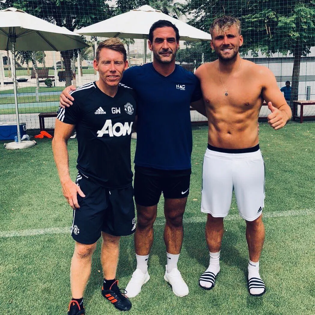 Luke Shaw is in great shape physically after a personal pre-season programme in Dubai