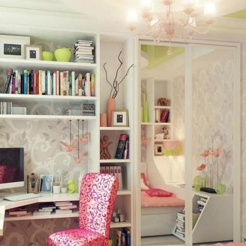18 Small Bedroom Design Ideas For Teenagers-6  Best Big Ideas for my Small Bedrooms  Small,Bedroom,Design,Ideas,For,Teenagers