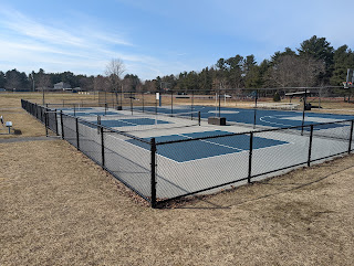 pickleball courts at King St Memorial Park