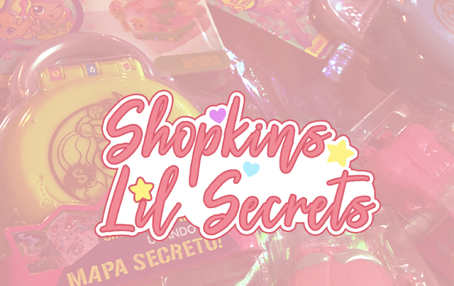 miniaturas e estojos Shopkins Lil Secrets