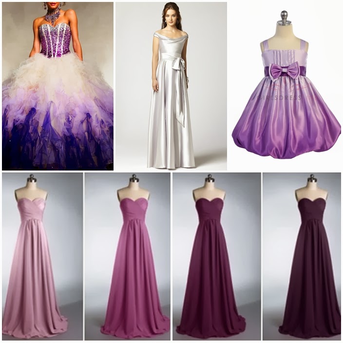 Ombre Purple Quinceanera  Theme  Outfit Ideas  Quince  Candles