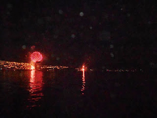 Fuegos artificiales año nuevo