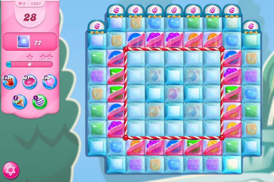 Candy Crush Saga level 7867