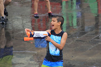 Guerra de agua de las fiestas de Desierto