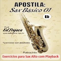 Exercícios Básicos para Sax Alto com Playback