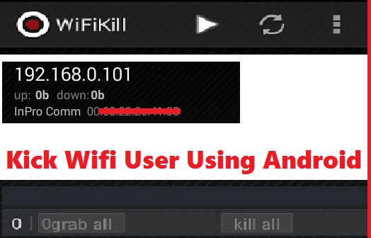 How to Kick WiFi User using Android with Pictures