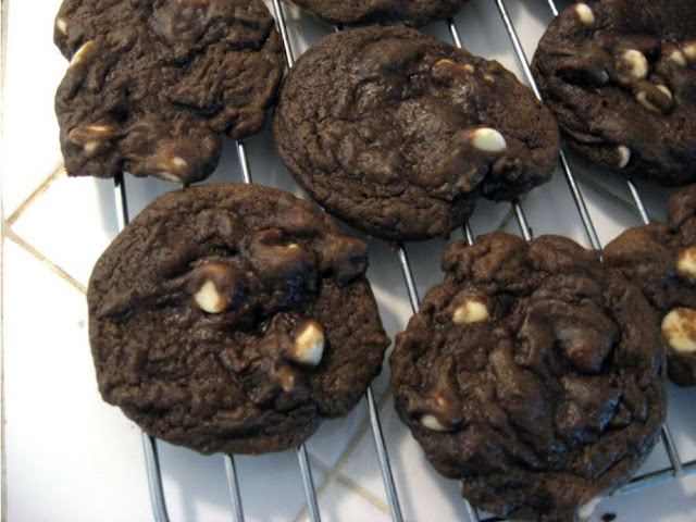 Double Fudge Irish Cream Cookies by freshfromthe.com