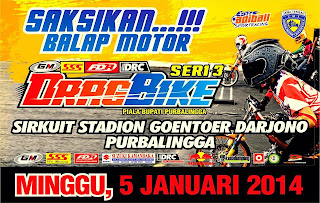 Drag Bike Purbaligga 5 Januari 2014