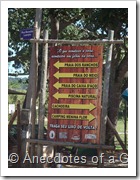 Directions to beach