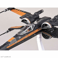Bandai 1/72 Poe's Boosted X-Wing Fighter English Color Guide & Paint Conversion Chart