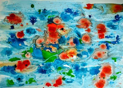 Natures Colors, Abstract Expressionism by Miabo Enyadike