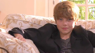 Reed Deming prepares to perform on The X Factor Video