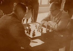 Partida de ajedrez Ribera-Olmo, I Torneo Internacional de Santander-1948